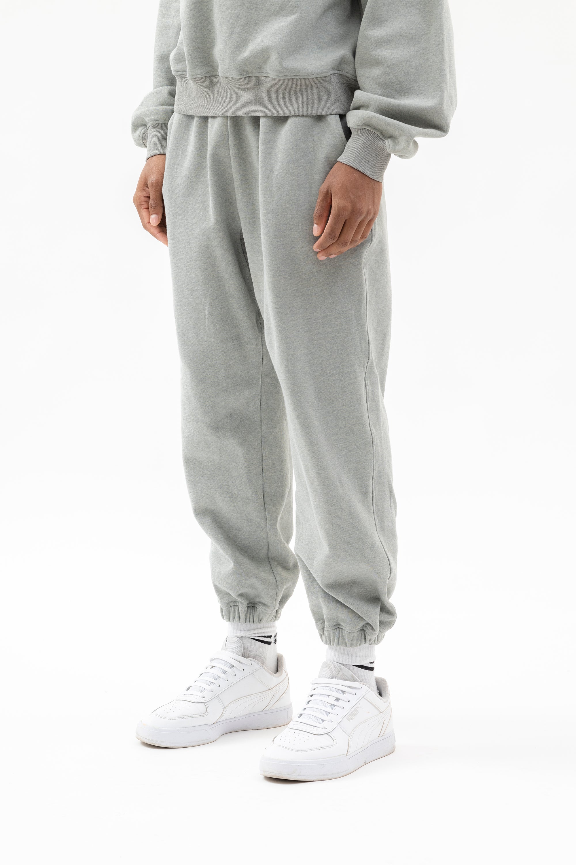 Grey casual jogger online